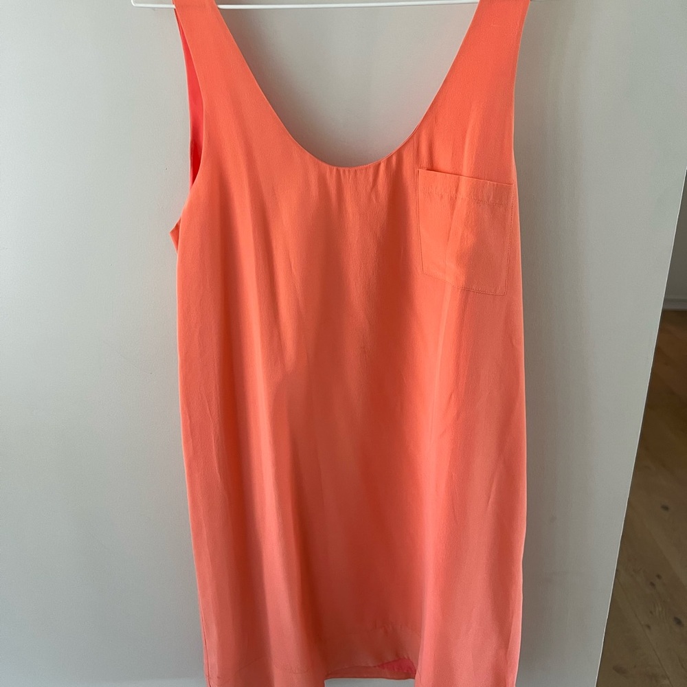 Joie 100% silk Peri B tank dress.